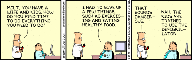 Dilbert : Work Life Balance