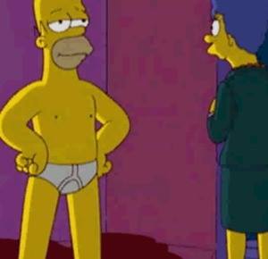 Skinny Homer Simpson
