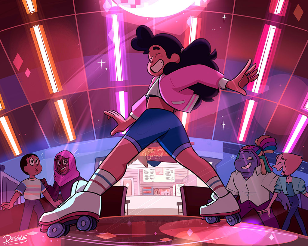 Stevonnie, a non-binary character from Steven Universe