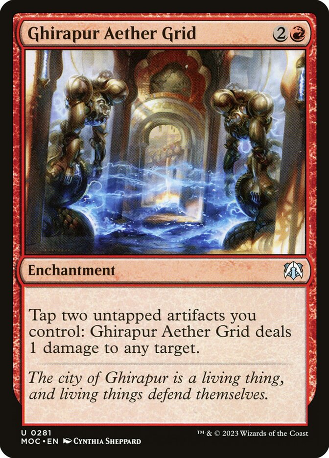 Ghirapur Aether Grid Magic: The Gathering card