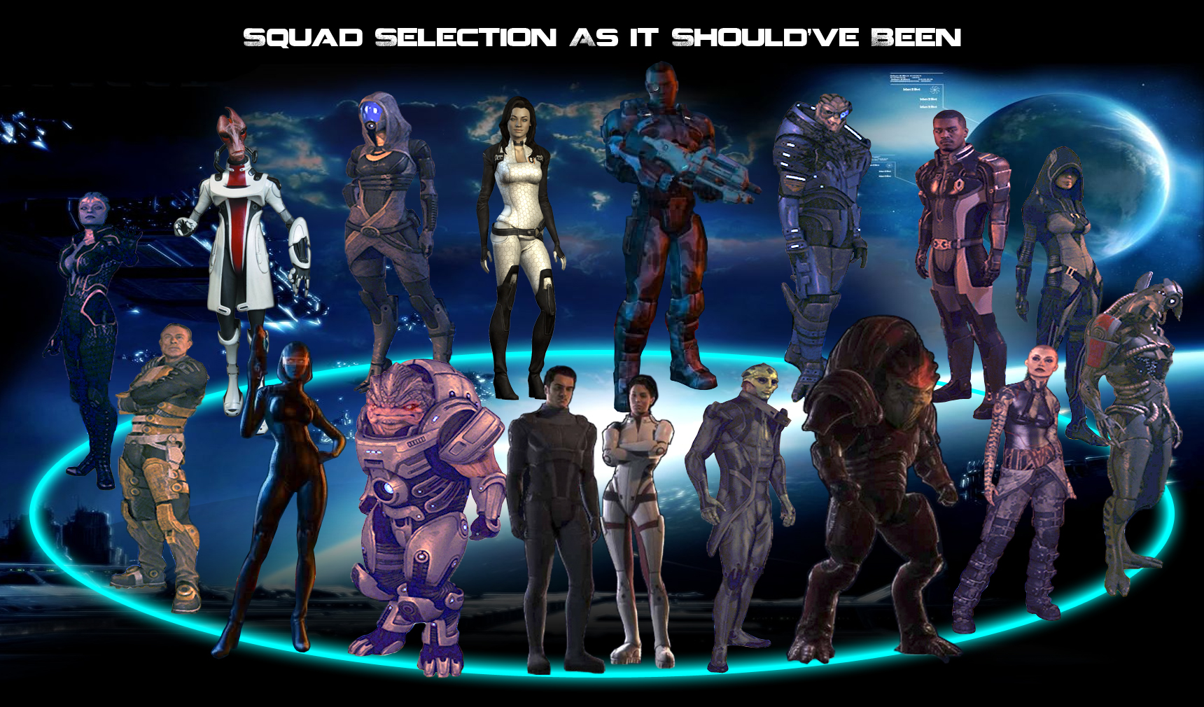 mass effect 2 characters