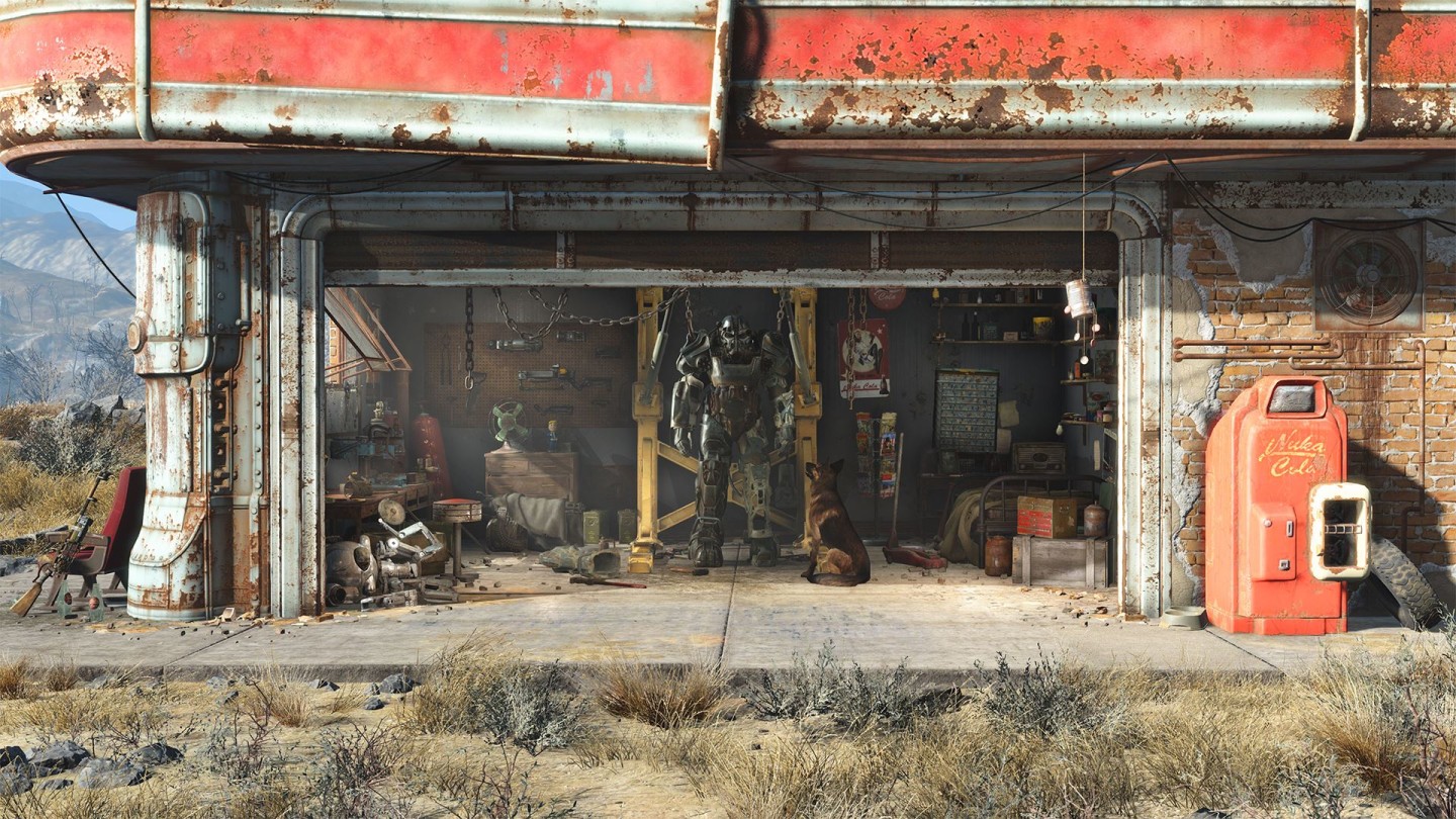 Fallout 4 Gas Station