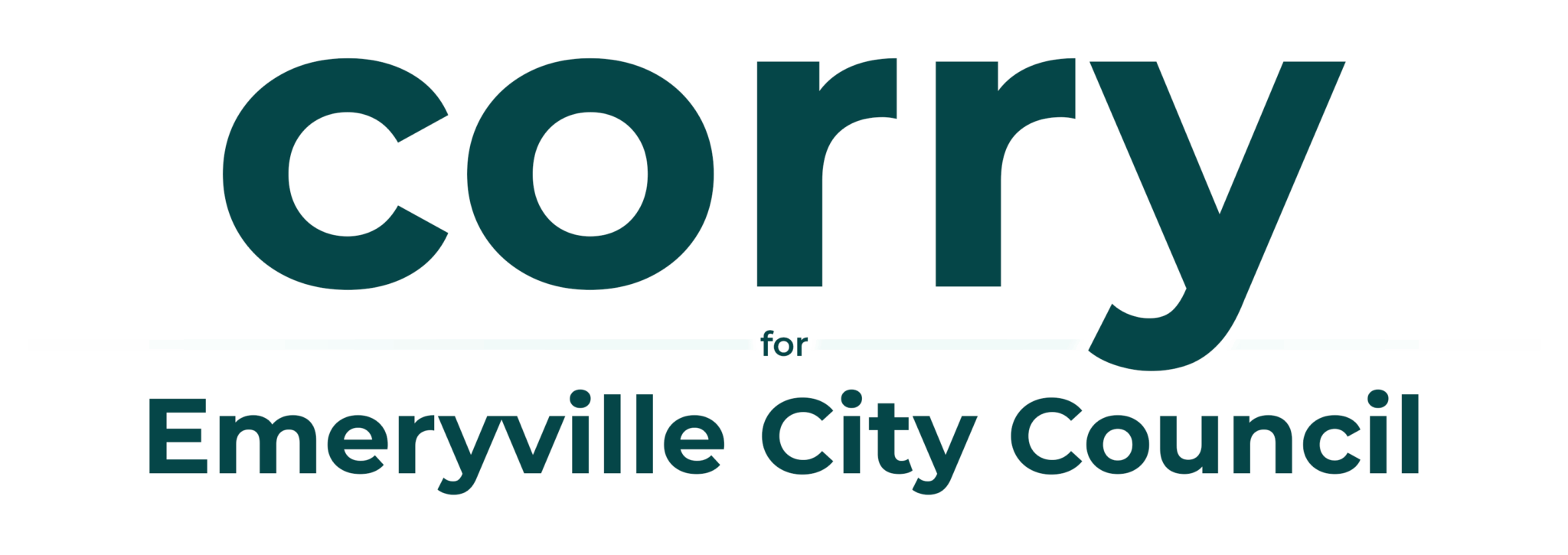 Corry for Emeryville City Council logo
